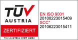 TÜV Austria zertifiziert
